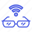 gadget, glasses, smart, wearable, wifi 