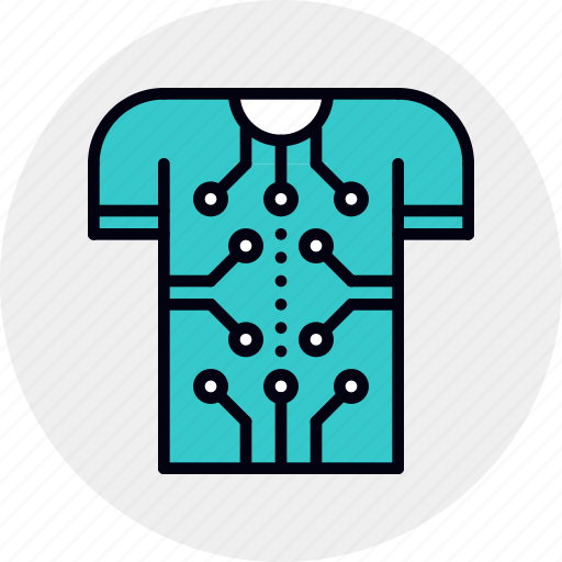 Clothing, digital, electronic, fabric, shirt, smart, textile icon - Download on Iconfinder