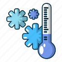 blue, cartoon, celsius, cold, degree, logo, object