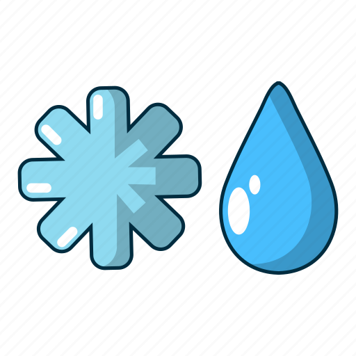 Atmosphere, cartoon, logo, object, snow, storm, winter icon - Download on Iconfinder