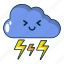 cartoon, lightning, logo, object, power, thunder, thunderbolt 