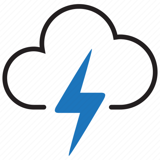 Thunder, lightning, bolt icon - Download on Iconfinder