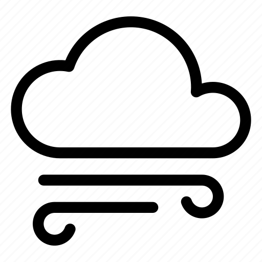 Climate, cloud, forecast, weather, wind, windy, winter icon - Download on Iconfinder