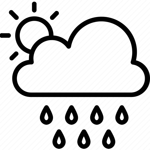 Clouds, rain, raining, sun, clouds vector, clouds icon icon - Download on Iconfinder