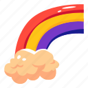 rainbow, rainbows, climate, weather, stickers, sticker 