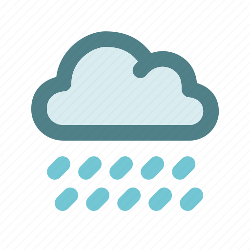 Rainy, cloud, rainy day, meteorology, forecast, weather, climate icon - Download on Iconfinder