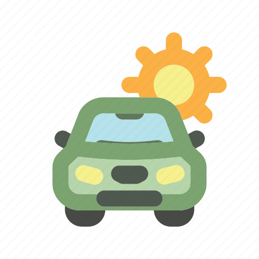 Suv car, vechicle, weather, holiday, vacation, departure, sun icon - Download on Iconfinder