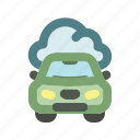 suv car, vechicle, weather, holiday, vacation, departure, wind, windy, cloud, rain