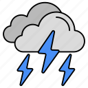 thunderstorm, cloud storm, weather, forecast, meteorology