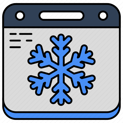 Winter season, winter calendar, daybook, almanac, schedule icon - Download on Iconfinder