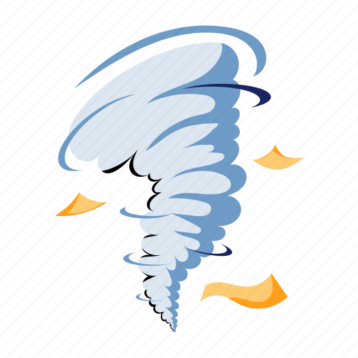 Tornado, wind storm, sand storm, wind cyclone, natural disaster icon - Download on Iconfinder