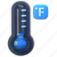 fahrenheit, fahrenheit temperature, temperature scale, thermometer, temperature 