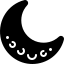 crescent, moon, night, sky, nature, astronomy, weather 