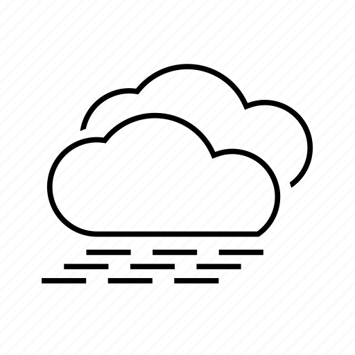 Fog, foggy, night, rain, sky, weather, cloud icon - Download on Iconfinder