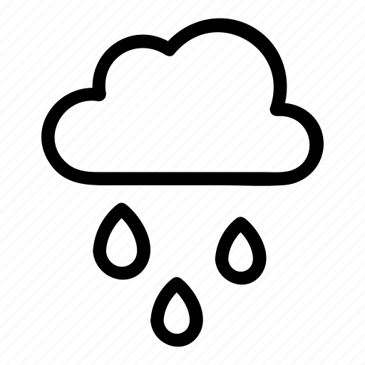 Cloud, cloudy, rain, rainy, weather icon - Download on Iconfinder