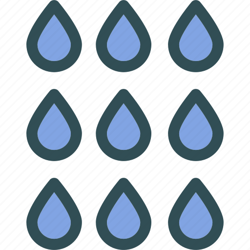 Droplet, rain, showers, water icon - Download on Iconfinder