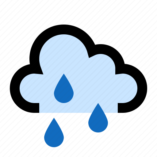 Cloud, cloudy, rain, raining, showers, stormy icon - Download on Iconfinder