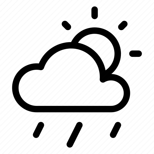 Climate, cloudy, forecast, rainy, sunny, weather icon - Download on Iconfinder