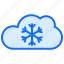 cloud, weather, snowflake, snowing 