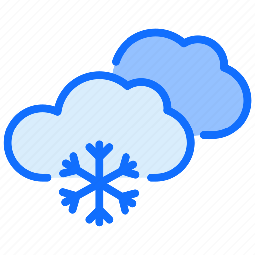 Cloud, weather, snowflake, snowing icon - Download on Iconfinder