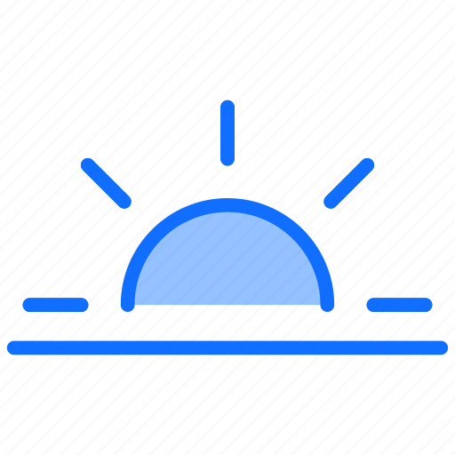 Weather, sun, warm, foggy icon - Download on Iconfinder