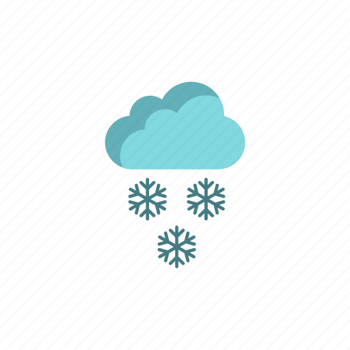 Cloud, season, sky, snow, snowflake, weather, winter icon - Download on Iconfinder