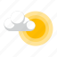 cloud, partly, sunny, cloudy, weather 