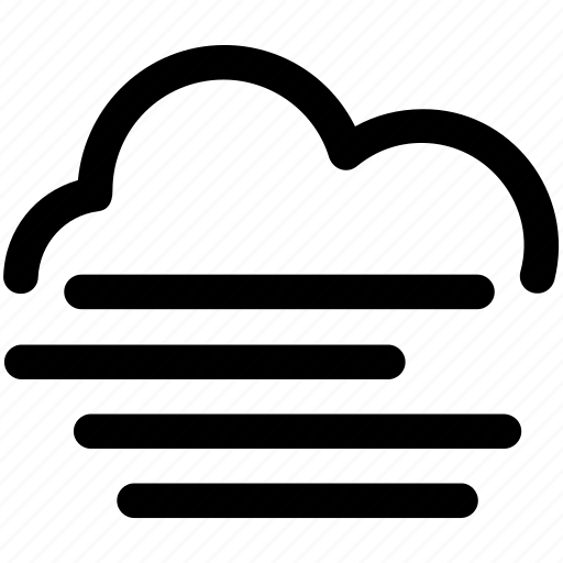 Cloud, fog, foggy, weather icon, wind icon - Download on Iconfinder