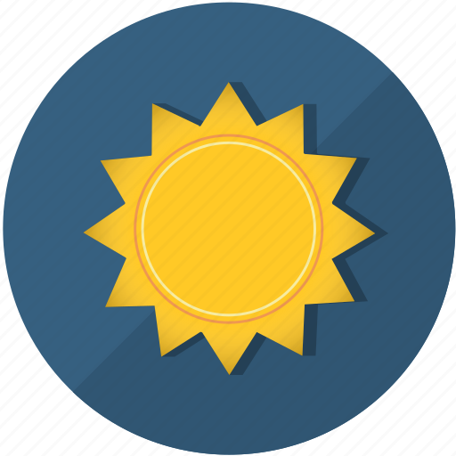 Clear, heat, hot weather, meteorology, sun, sunny, sunrise icon - Download on Iconfinder