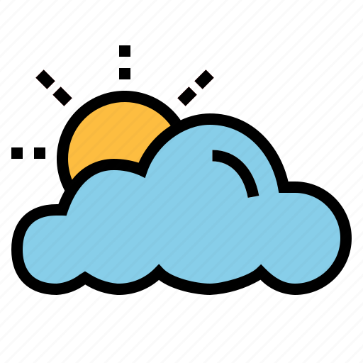 Clouds, cloudy, sun icon - Download on Iconfinder