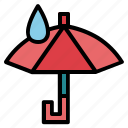 protection, rainy, umbrella