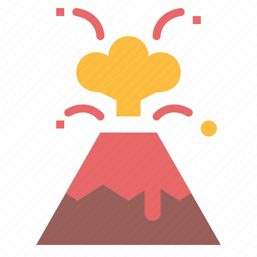 Dangerous, eruption, volcano icon - Download on Iconfinder