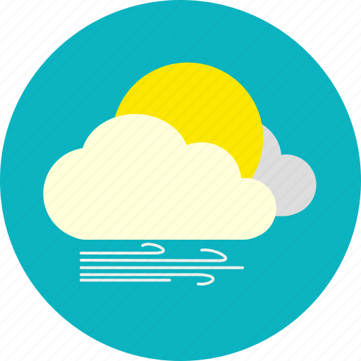Cloud, daylight, gale, weather icon - Download on Iconfinder