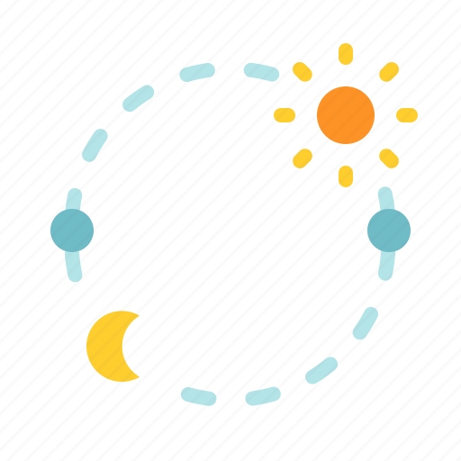 Cycle, day, moon, season, sun icon - Download on Iconfinder