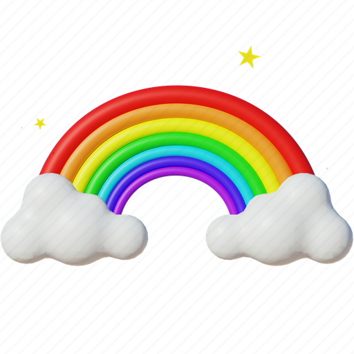 Rainbow, cloud, rain, weather, nature, sky, sun icon - Download on Iconfinder