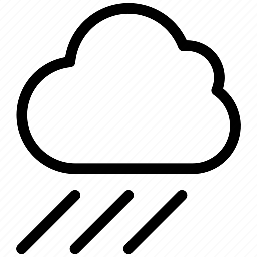 Cloud, meteorology, precipitation, rain, rainy, weather icon - Download on Iconfinder