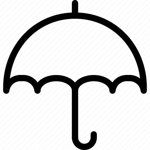 Open, rain, storm, umbrella, weather icon - Download on Iconfinder