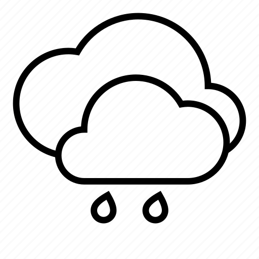 Cloud, clouds, cloudy, rain, weather icon - Download on Iconfinder