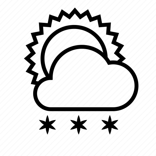 Day, snow, snowfall, sun, weather, winter icon - Download on Iconfinder