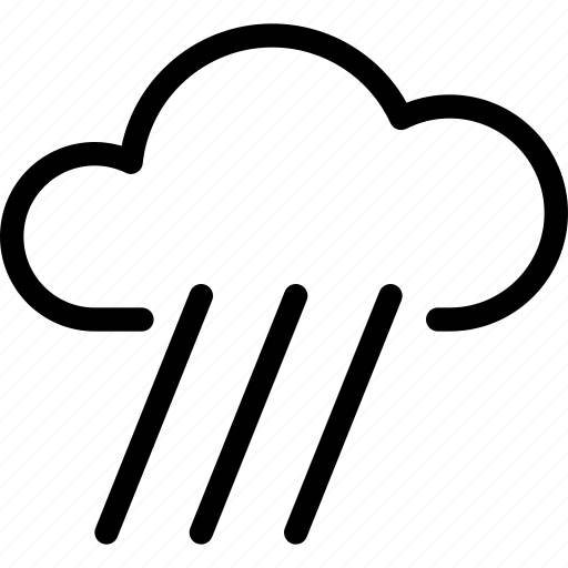 Forecast, heavy, rain, shower, weather icon - Download on Iconfinder