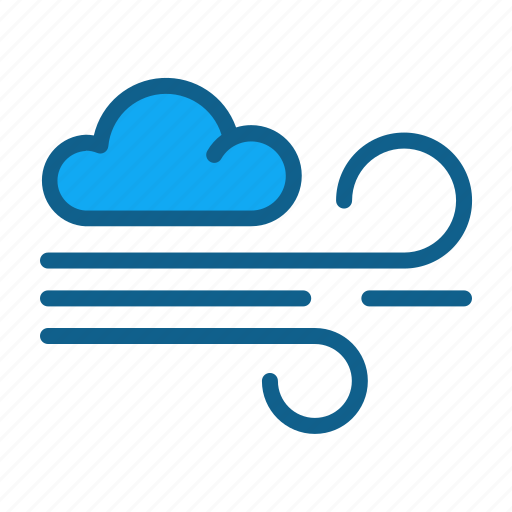 Atmosphere, climate, cloud, clouds, forecast, weather, wind icon - Download on Iconfinder