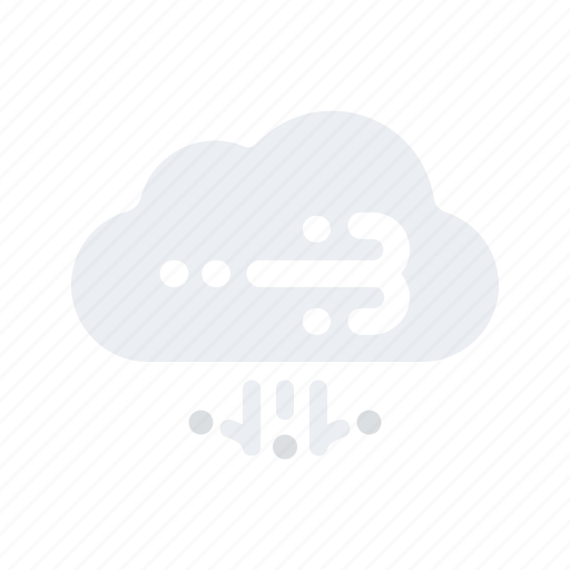 Cloud, downpour, forecast, rain, temperature, weather, wind icon - Download on Iconfinder