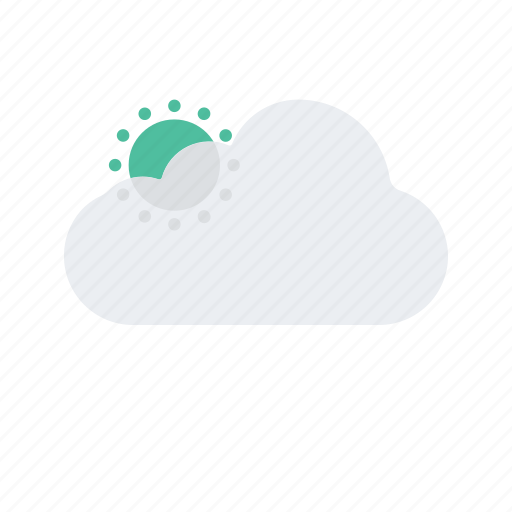 Cloudy, forecast, partly, season, temperature, weather icon - Download on Iconfinder