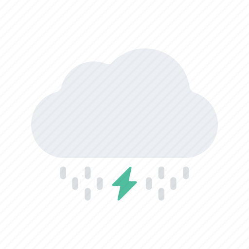 Forecast, lightening, rain, season, storm, temperature, weather icon - Download on Iconfinder