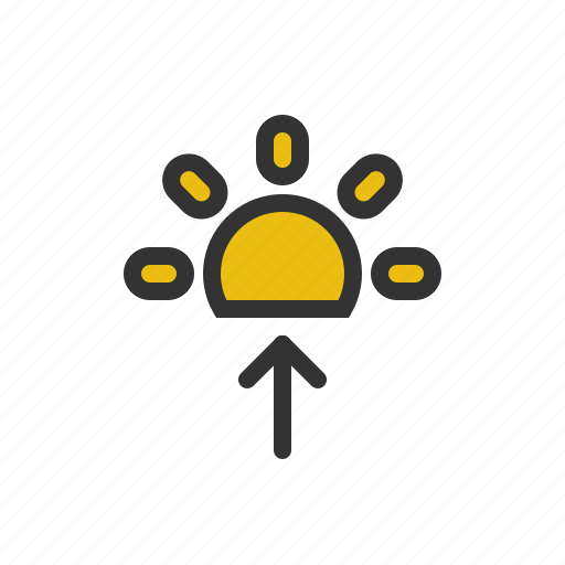 Forecast, sun, sunrise, weather icon - Download on Iconfinder