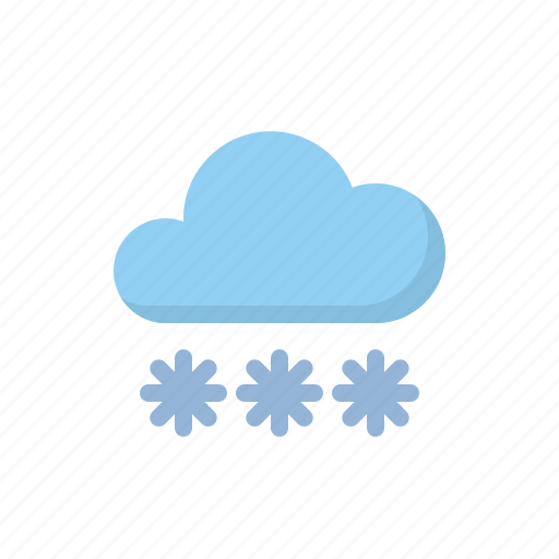 Cloud, cold, forecast, snow, weather icon - Download on Iconfinder