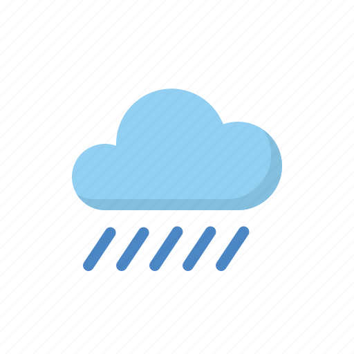 Cloud, forecast, rainy, weather icon - Download on Iconfinder