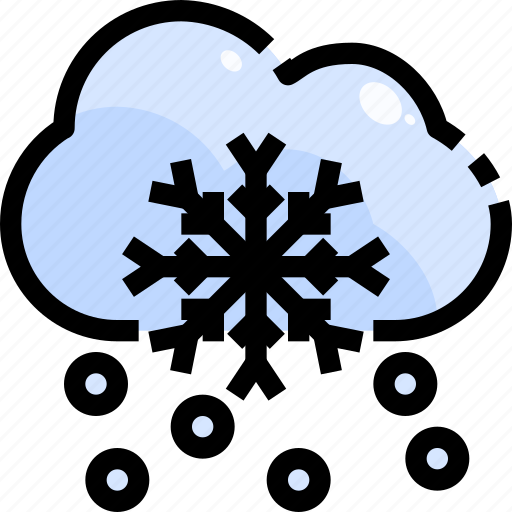 Meteorology, nature, snow, snowfall, snowstorm, weather icon - Download on Iconfinder