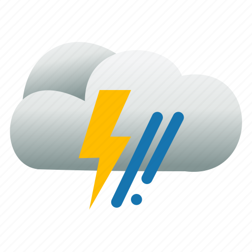 Cloud, rain, thunderstorm, weather icon - Download on Iconfinder