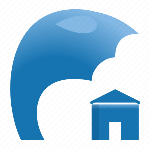 Disaster, home, sea, tsunami, water icon - Download on Iconfinder